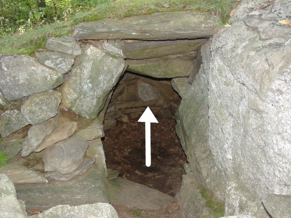Triangular Piece of Quartz - Entrance of Watchhouse Chamber America' Stonehenge