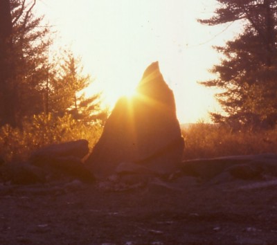 America's Stonehenge - Winter Solstice Sunset